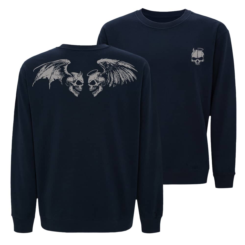 Djevel, Engel og Hodeskall Sweatshirt - Norday SE