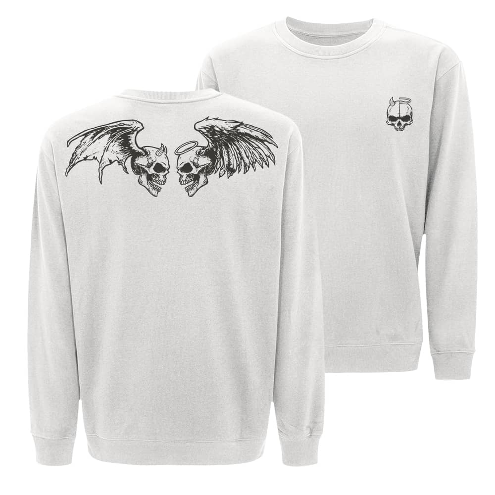 Devil Angel Skull Sweatshirt - Norday SE