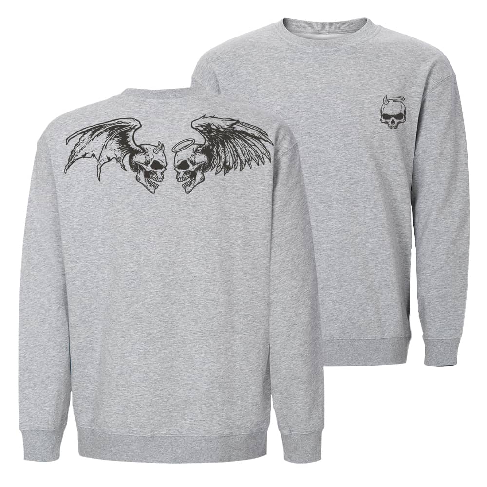 Devil Angel Skull Sweatshirt - Norday SE