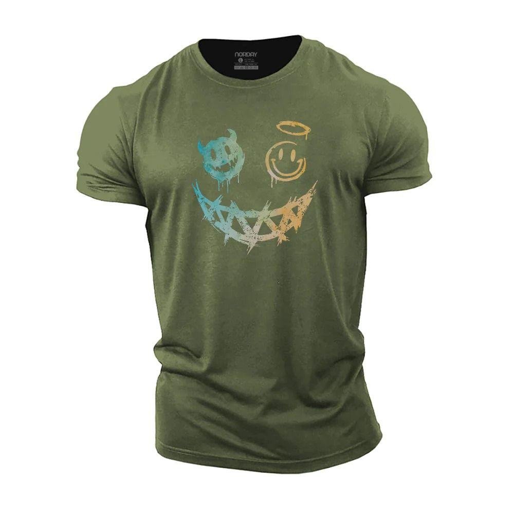 Devil Angel Smiley T-Shirt - Norday SE