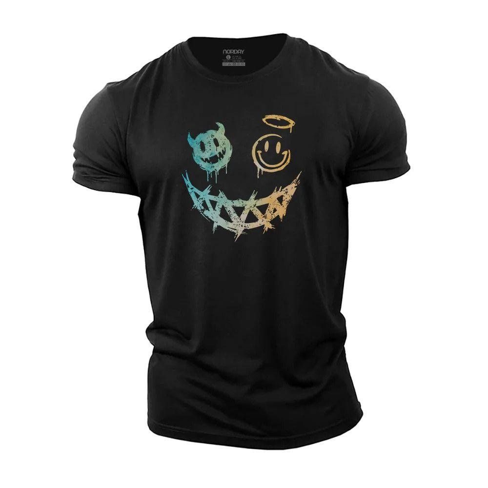Devil Angel Smiley T-Shirt - Norday SE
