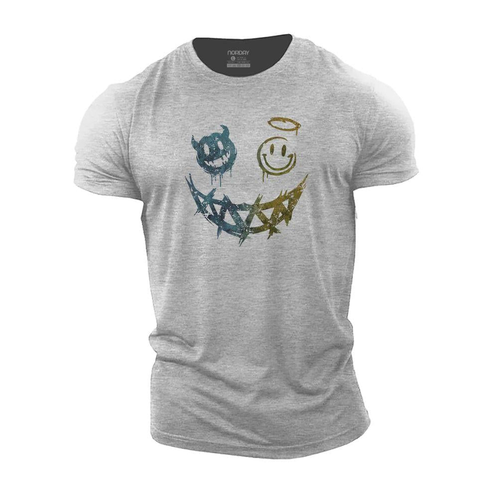 Devil Angel Smiley T-Shirt - Norday SE