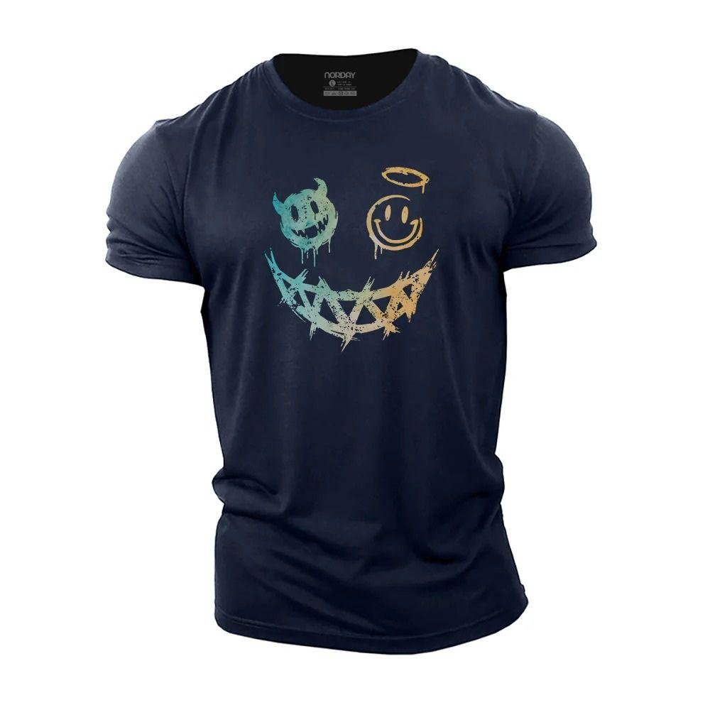 Devil Angel Smiley T-Shirt - Norday SE