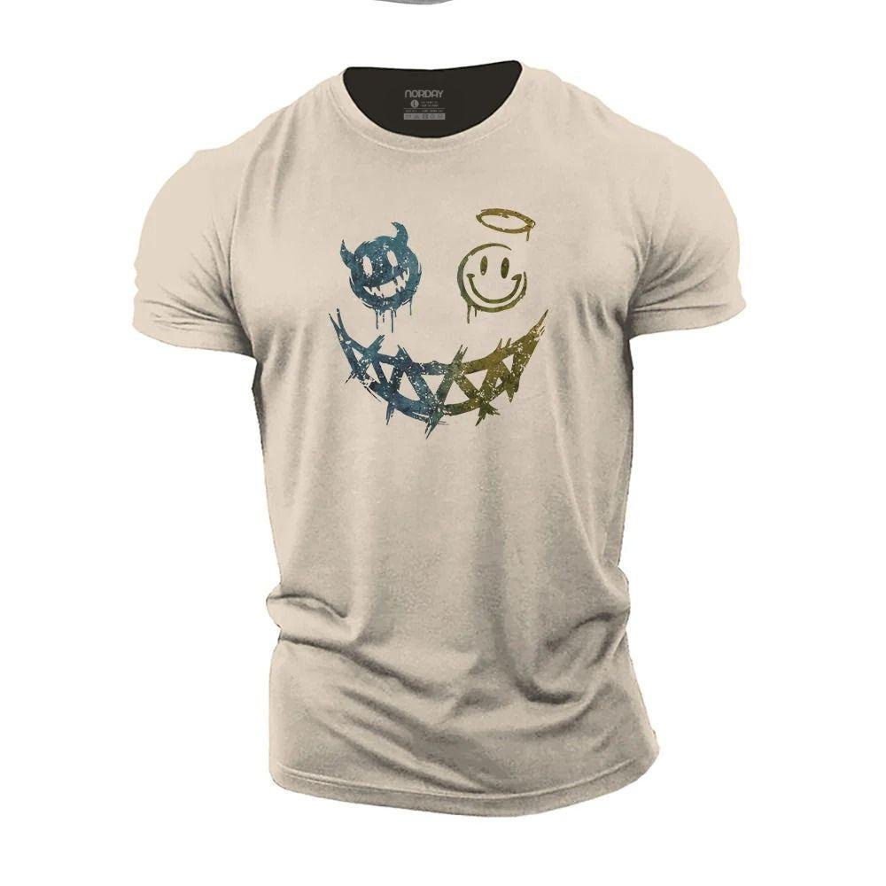 Devil Angel Smiley T-Shirt - Norday SE