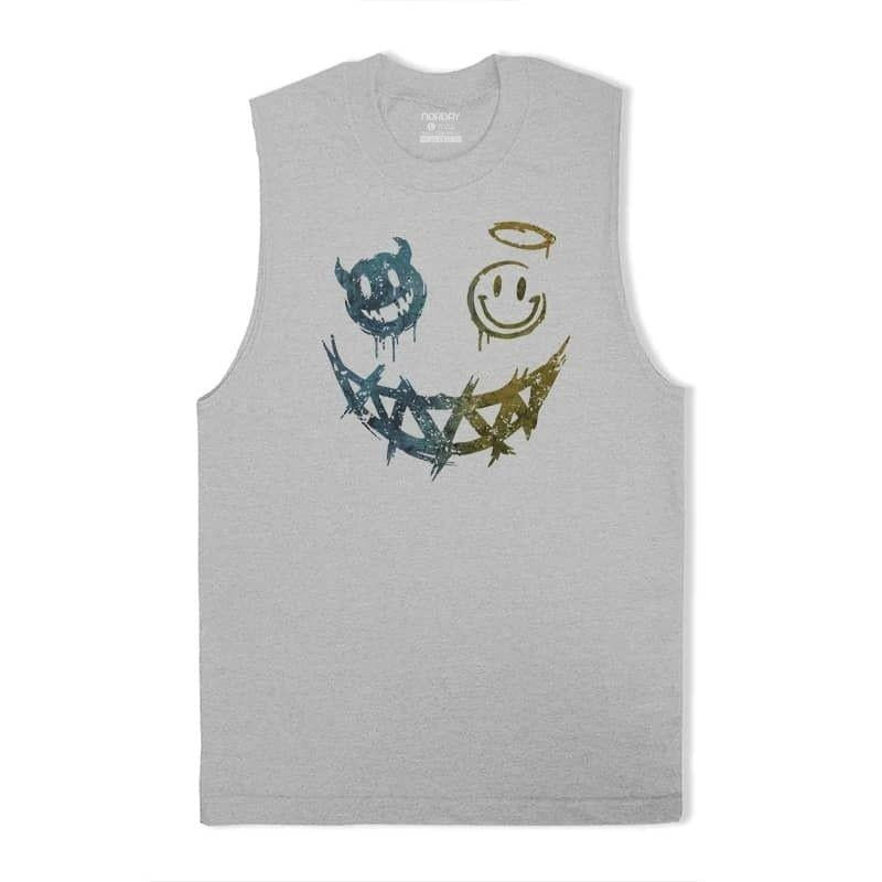 Devil Angel Smiley Tank Top - Norday SE