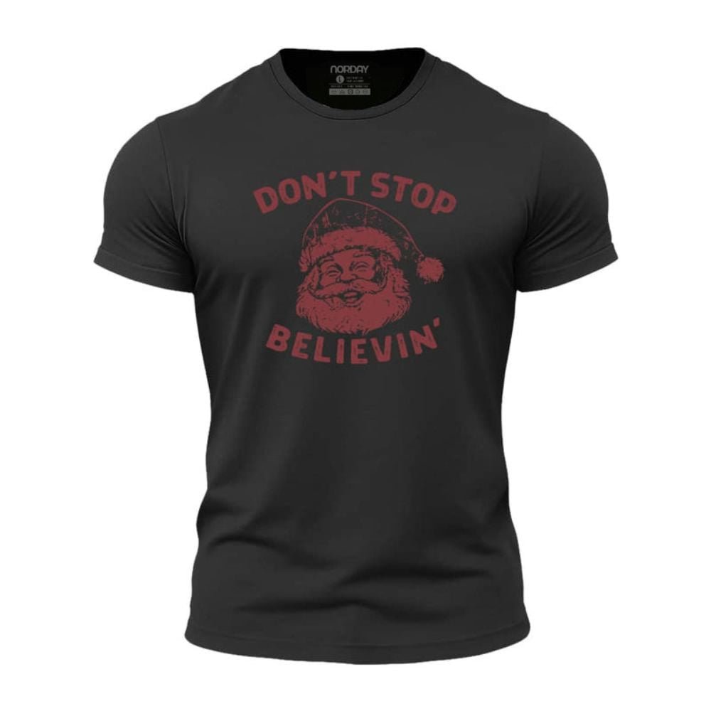Don't Stop Believin' Athletic Quick - Dry T-Shirt - Norday SE