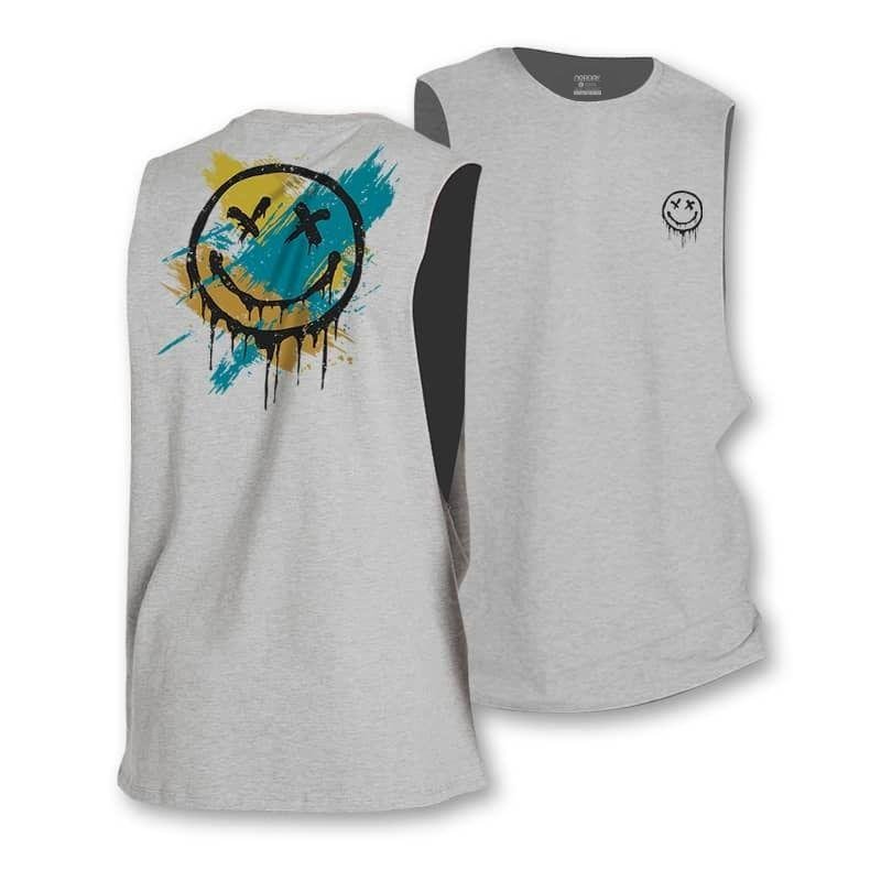 Doodle Smiley Tank Top - Norday SE