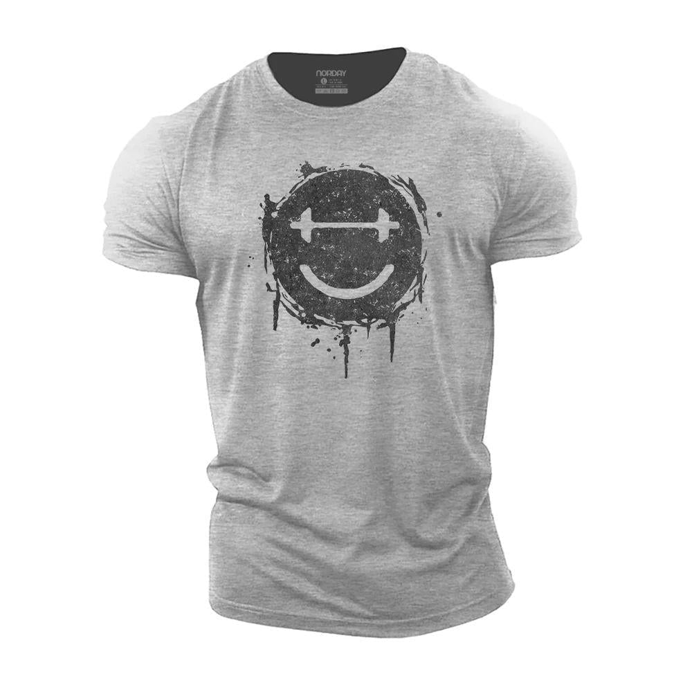 Dumbbell Smiley T-skjorte - Norday SE
