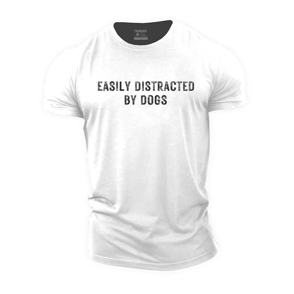 Easily Distracted By Dogs T-Shirt - Norday SE