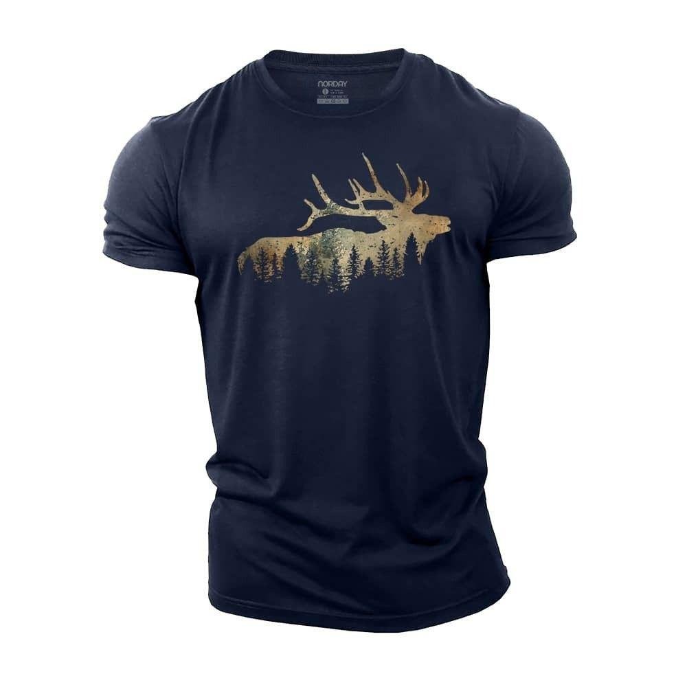 Elk Silhouette T-Shirt - Norday SE