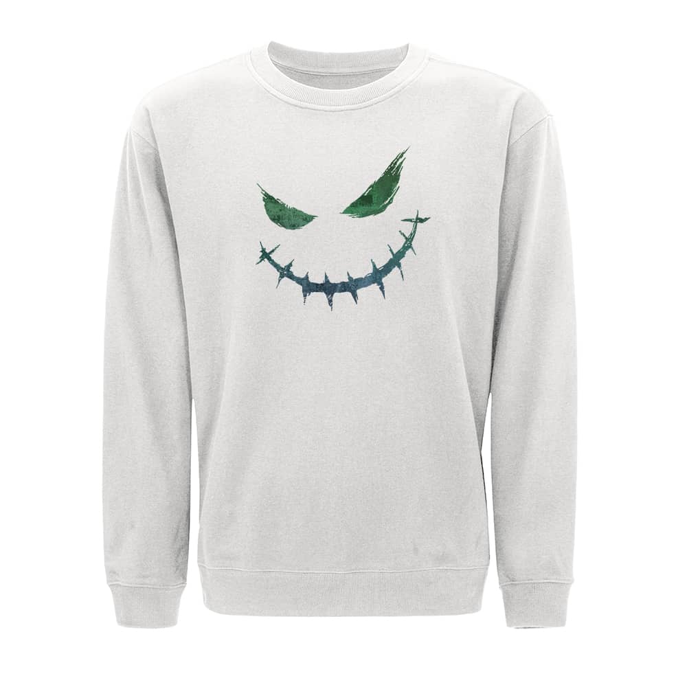 Sweatshirt med ondt ansiktsuttrykk - Norday SE