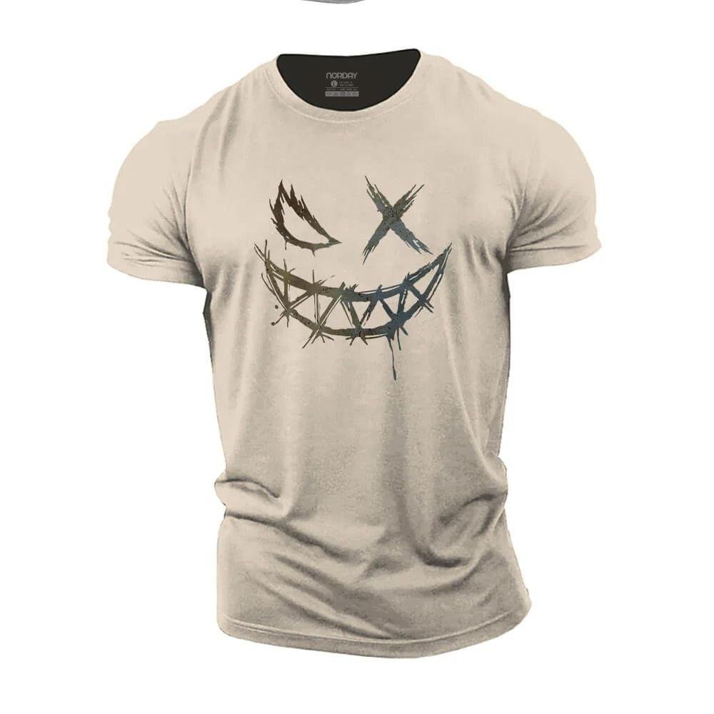 Ondt Graffiti Smiley T-skjorte - Norday SE