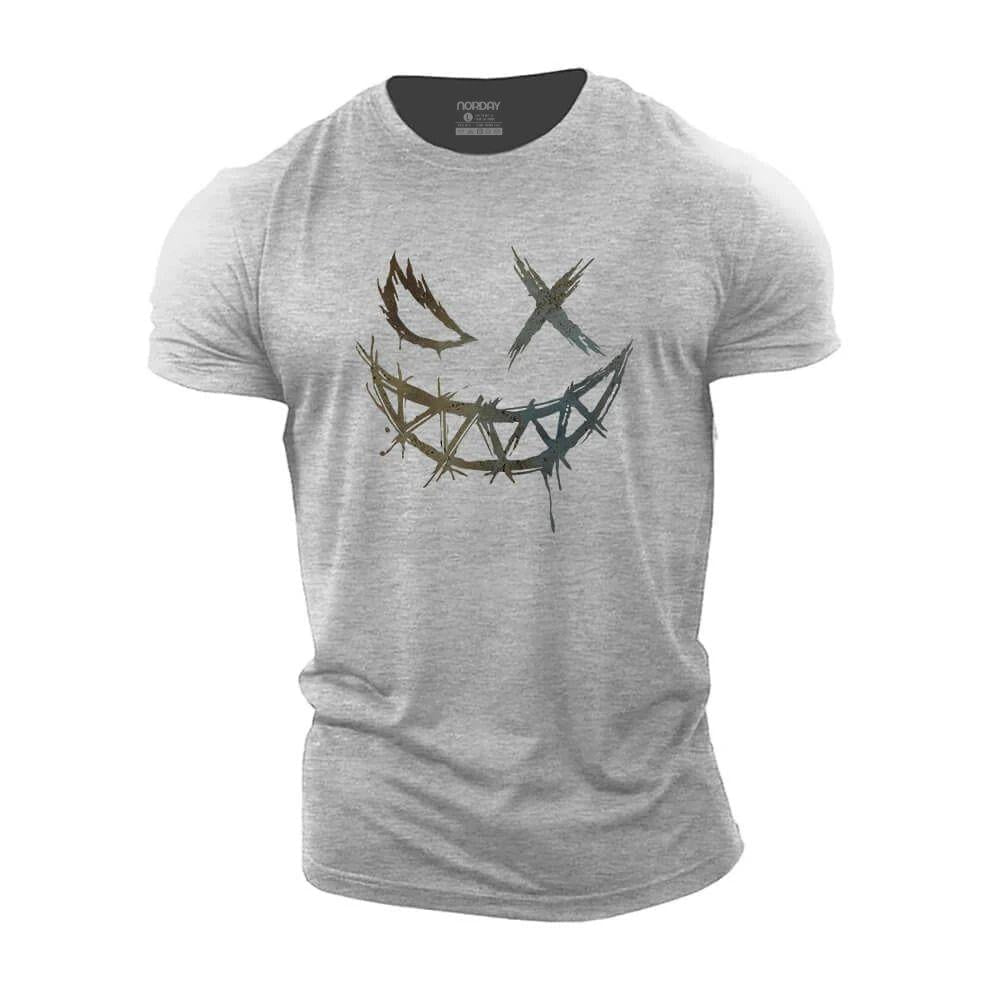 Ondt graffiti-smilet T-skjorte - Norday SE