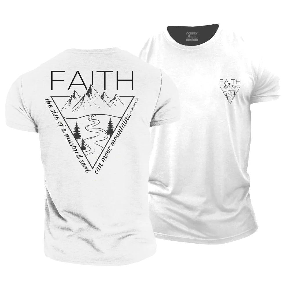 Faith Can Move Mountains T-Shirt - Norday SE