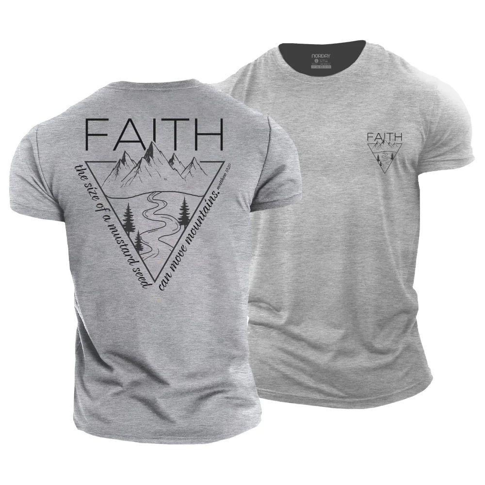 Faith Can Move Mountains T-Shirt - Norday SE