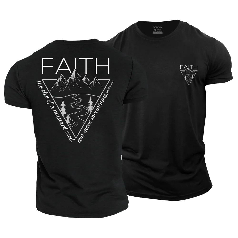 Faith Can Move Mountains T-Shirt - Norday SE