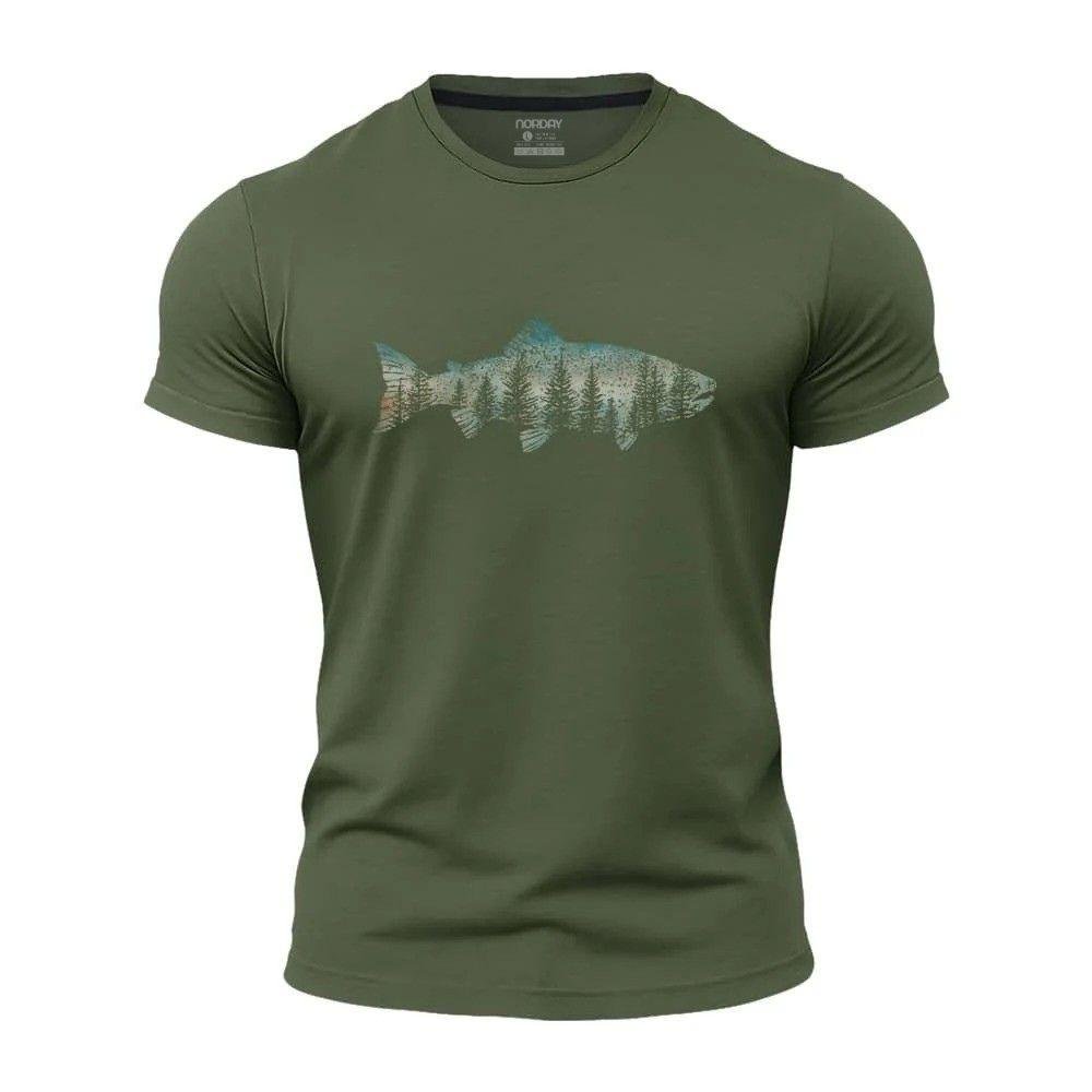 Fish Of The Forest Quick - Dry T-Shirt - Norday SE