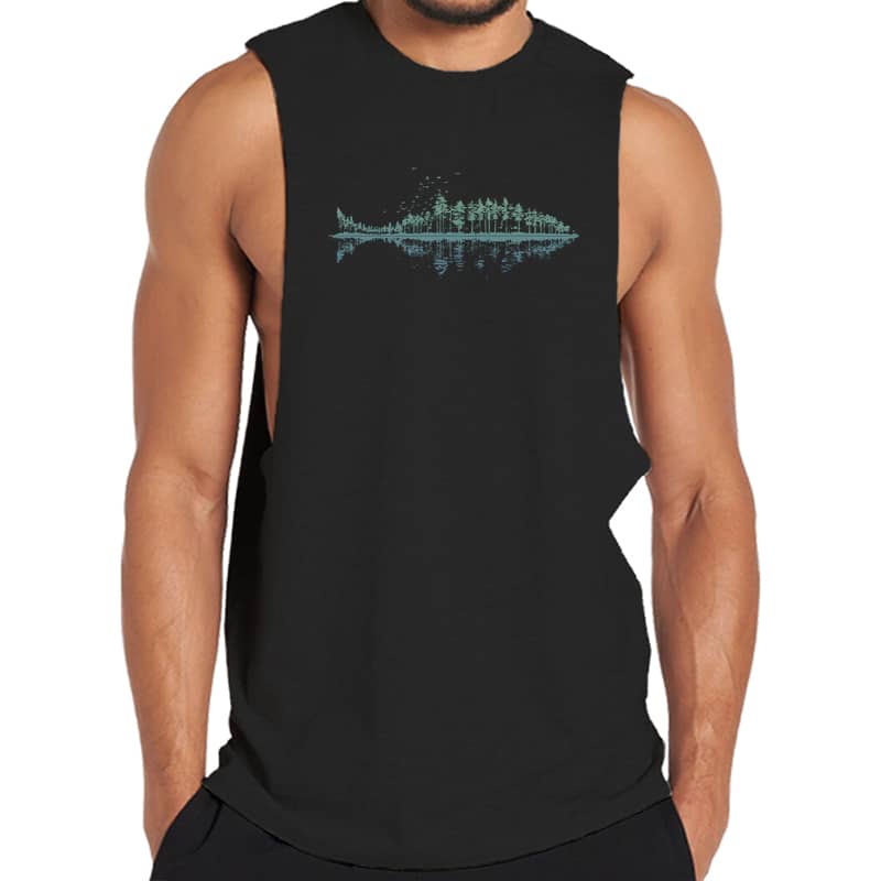 Fisk Av Skogen Tanktopp – Norday SE