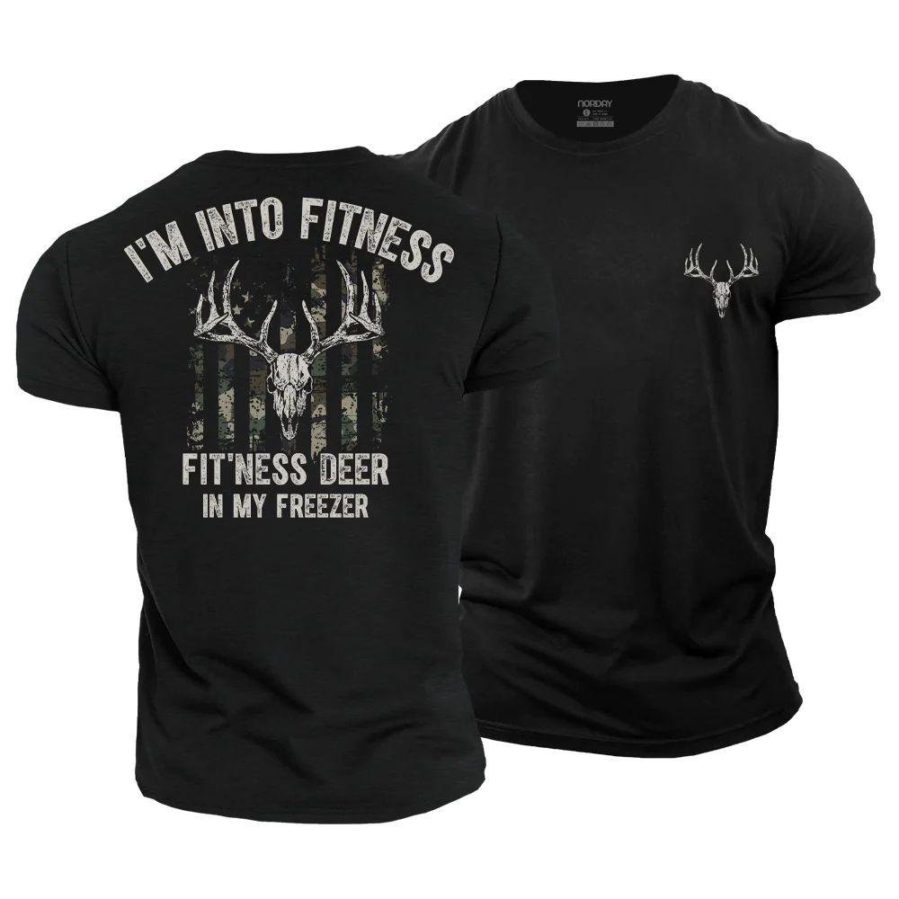 Fitness Hjort i fryseren min T-skjorte - Norday SE