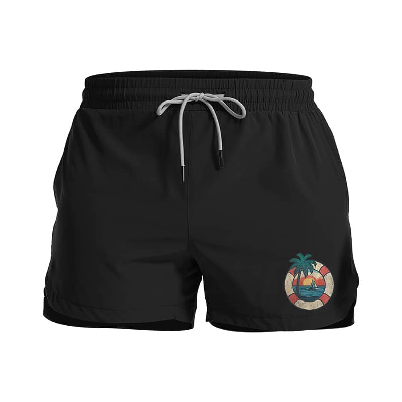 Float Ring Tubes Treningsfaste hurtig-tørkende shorts - Norday SE