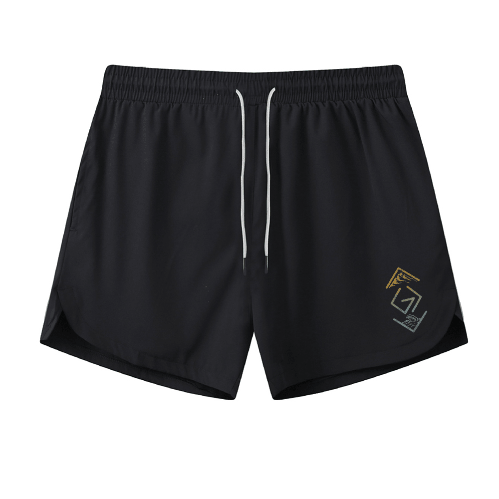 God Is Greater Than The Highs And Lows Athletic Quick - Dry Shorts - Norday SE