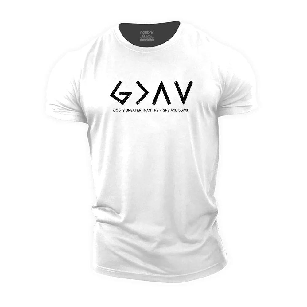 God Is Greater Than The Highs And Lows T-Shirt - Norday SE