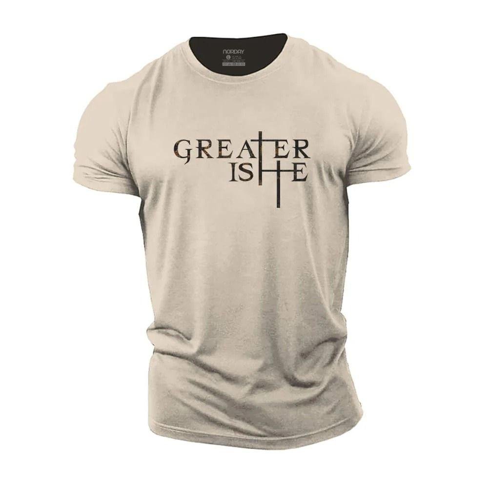 Greater Is He T-Shirt - Norday SE