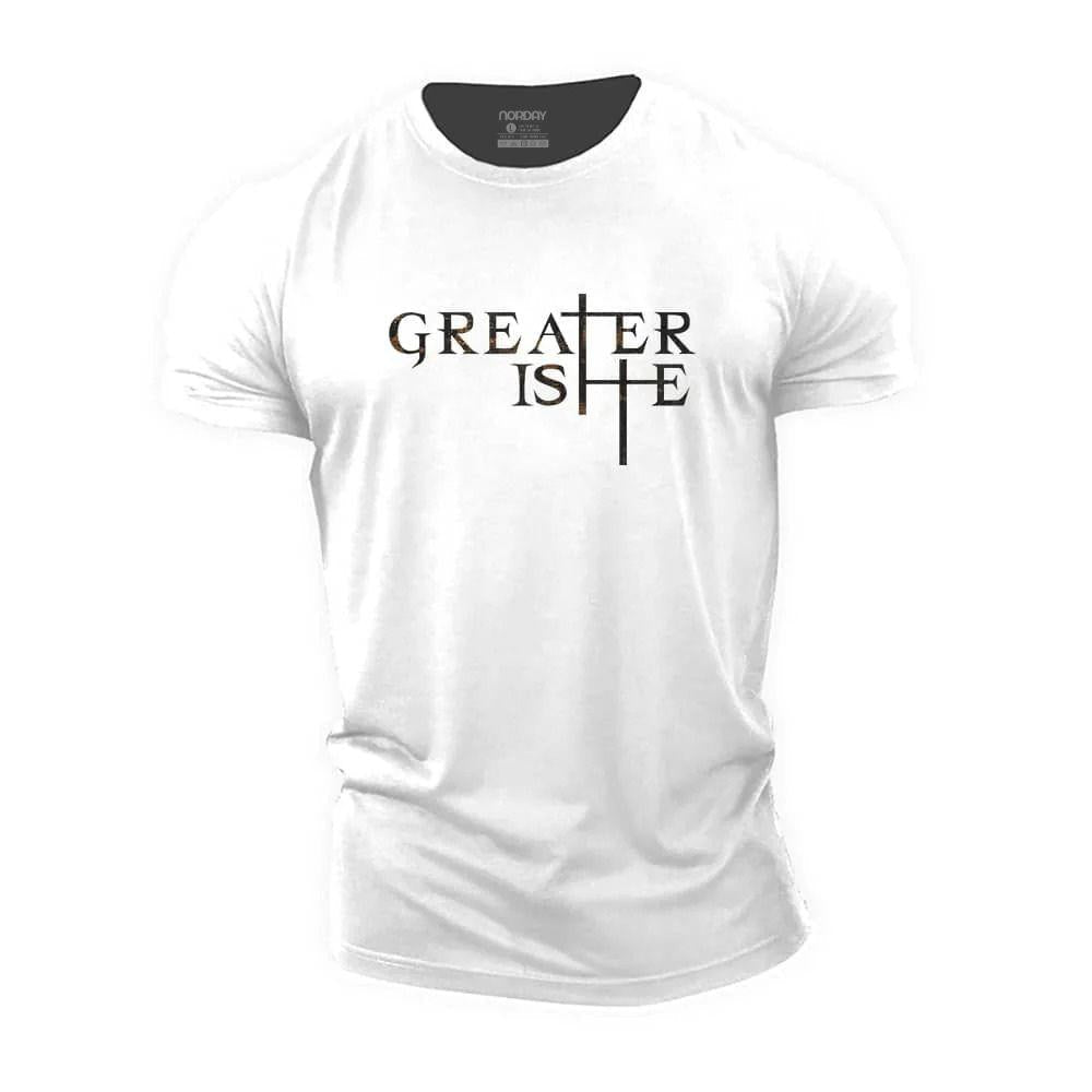 Greater Is He T-Shirt - Norday SE