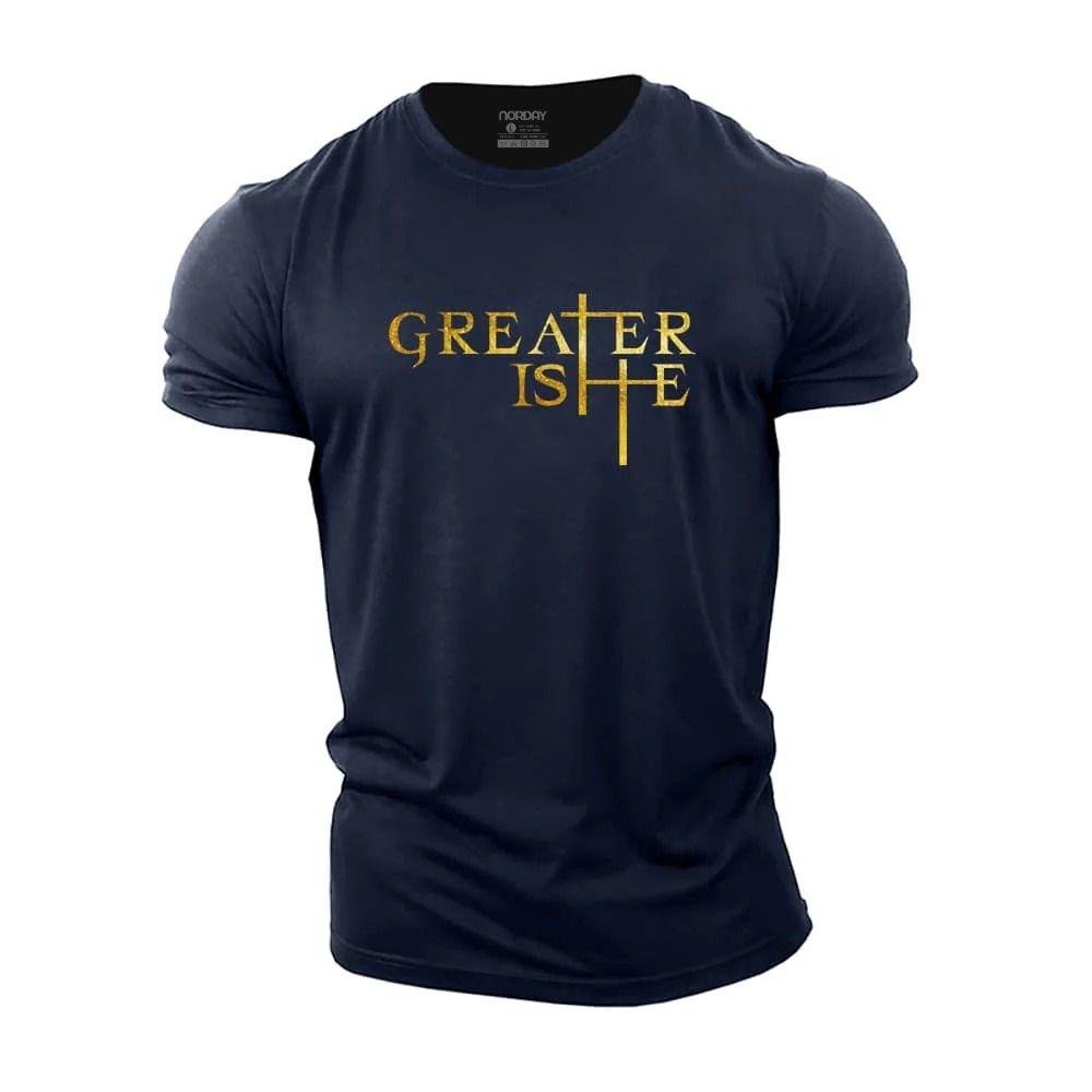 Greater Is He T-Shirt - Norday SE