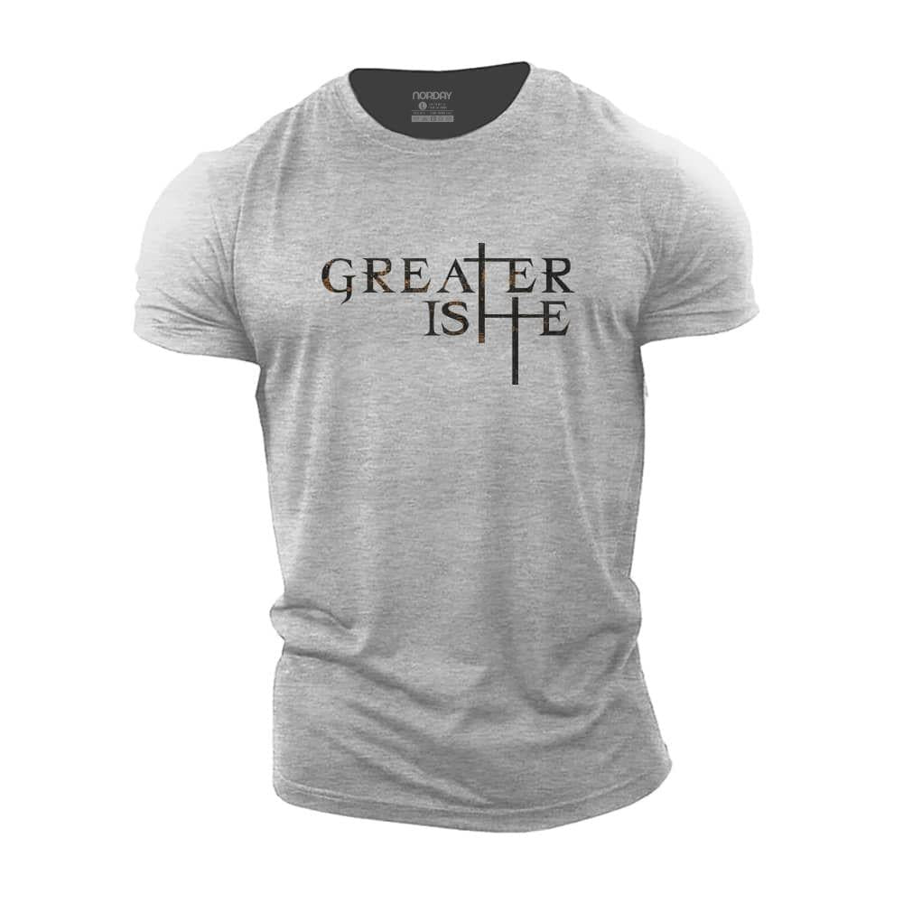 Greater Is He T-Shirt - Norday SE