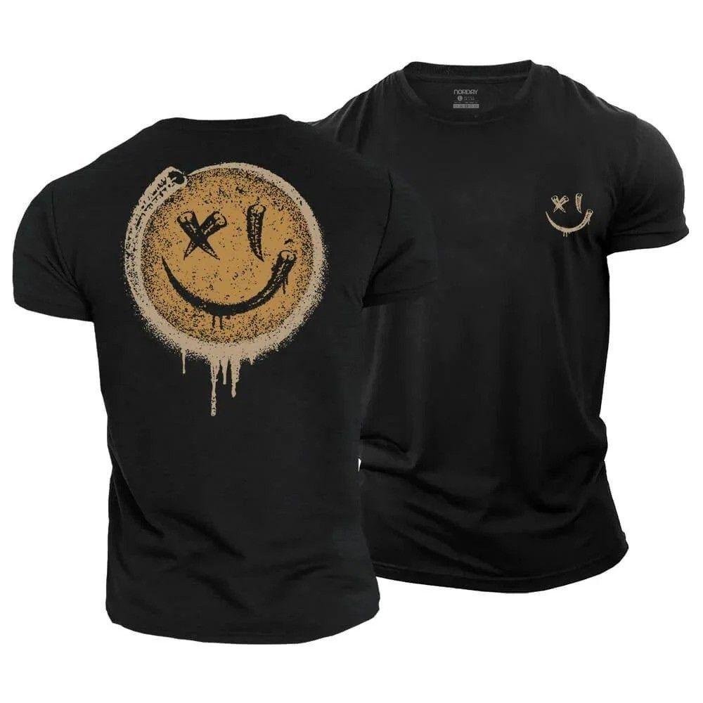 Grunge Smiley T-Shirt - Norday SE
