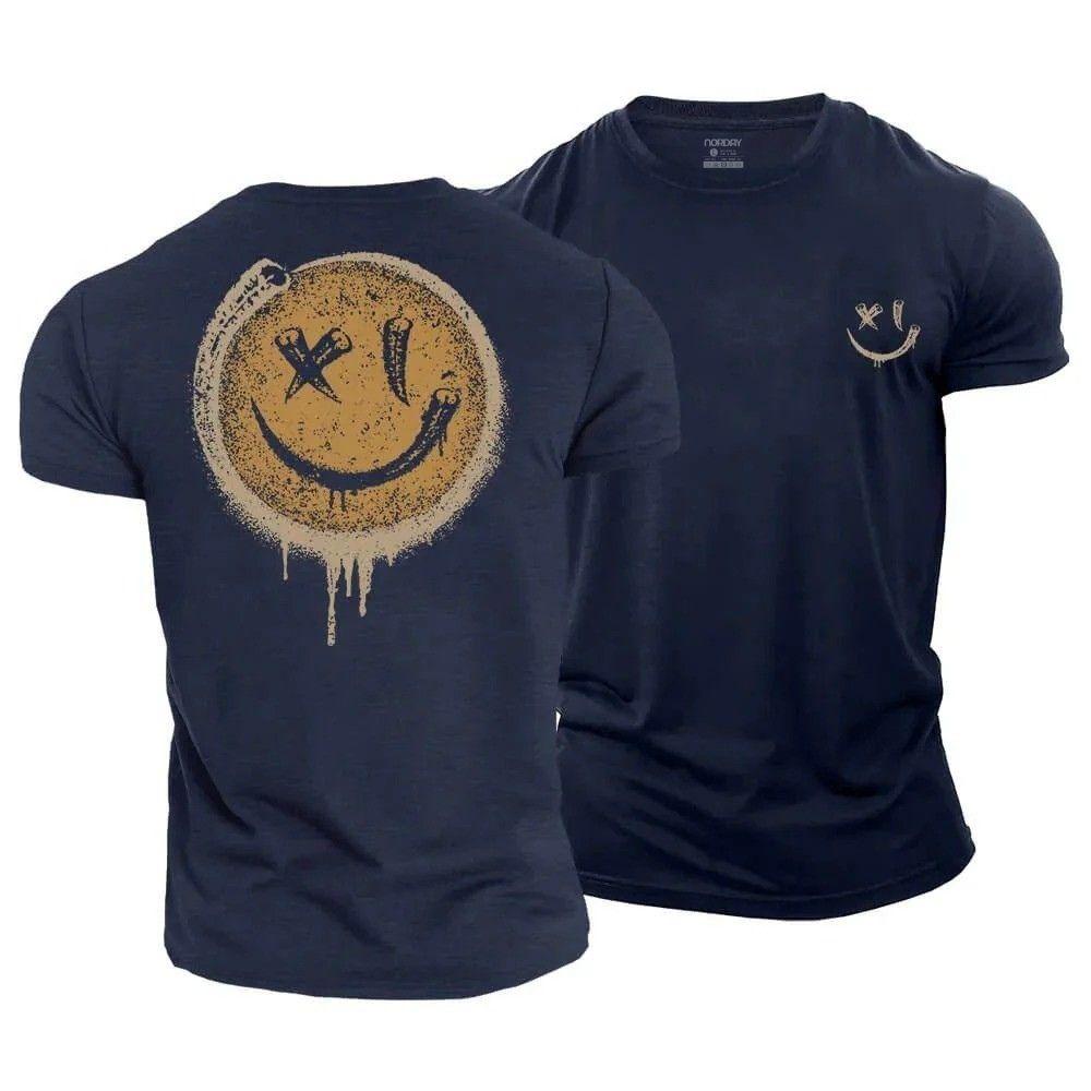 Grunge Smiley T-Shirt - Norday SE