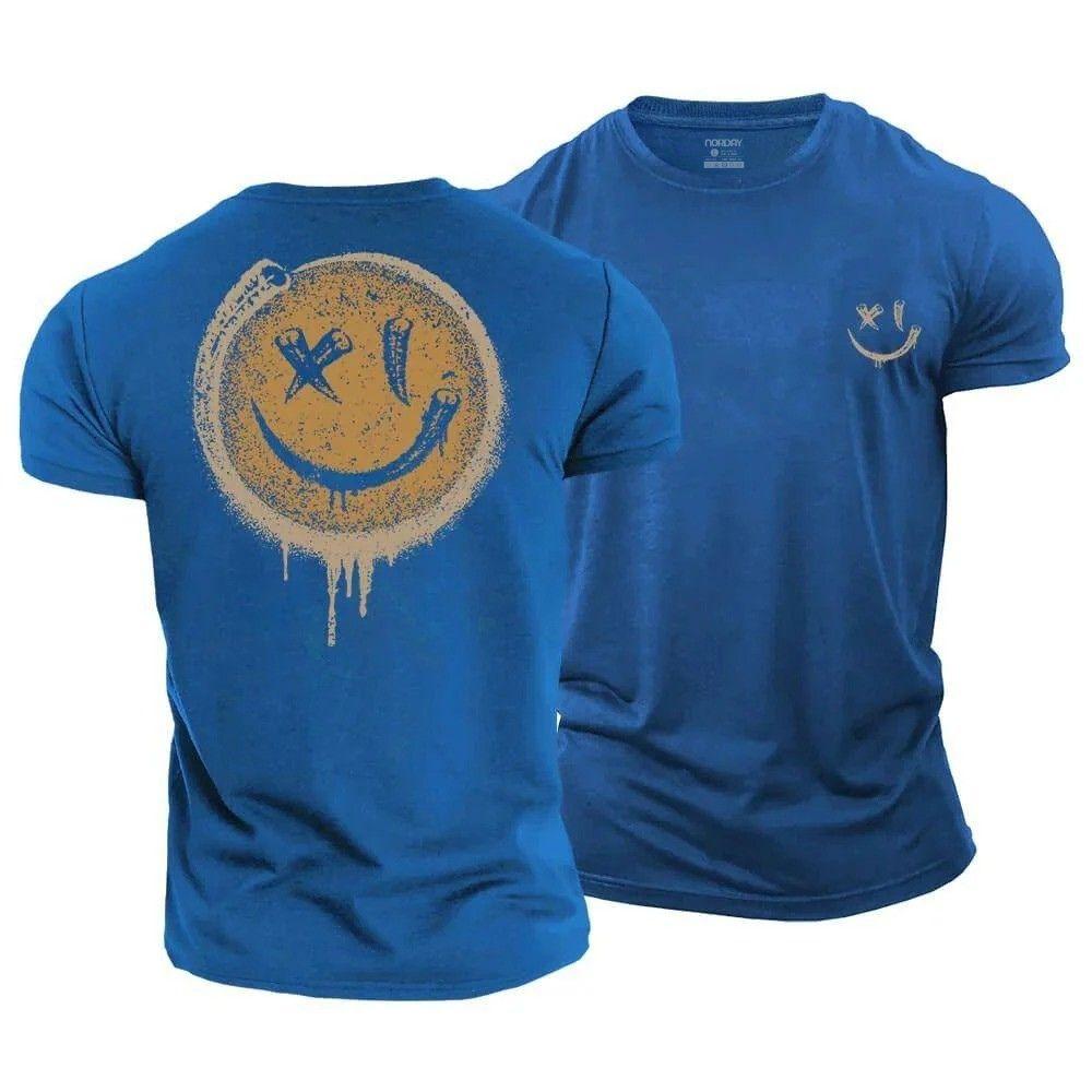 Grunge Smiley T-Shirt - Norday SE