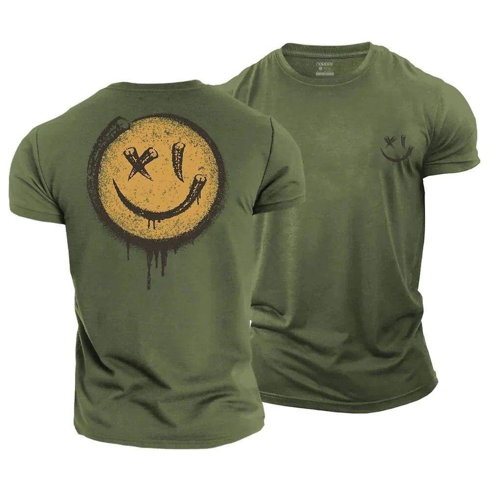 Grunge Smiley T-Shirt - Norday SE