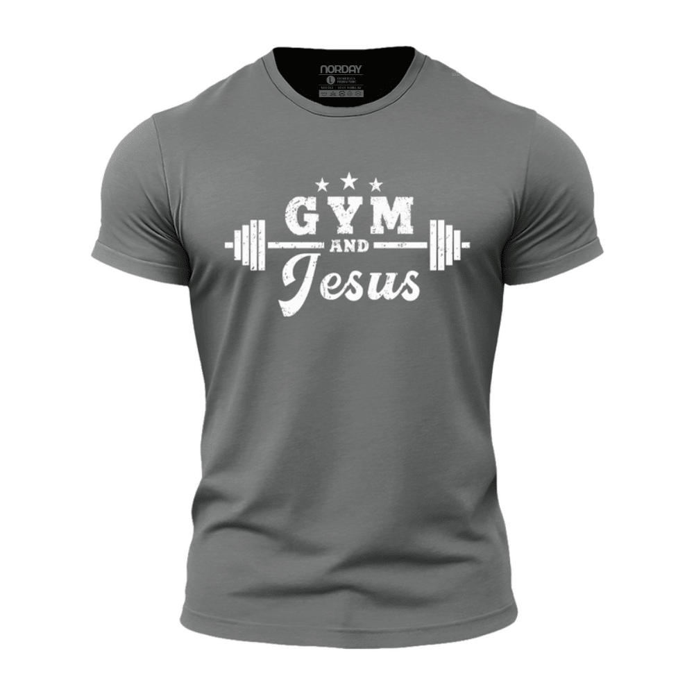 Gym & Jesus Athletic Quick - Dry T-Shirt - Norday SE