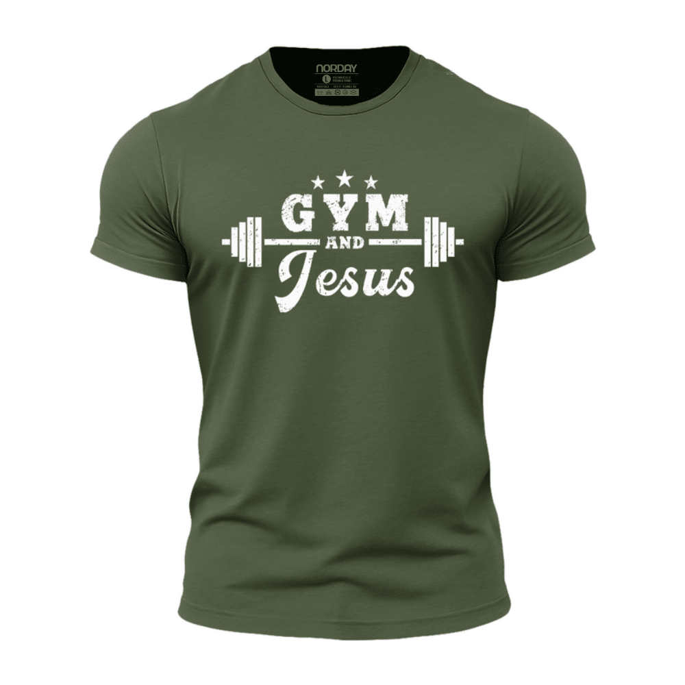 Gym & Jesus Athletic Quick - Dry T-Shirt - Norday SE