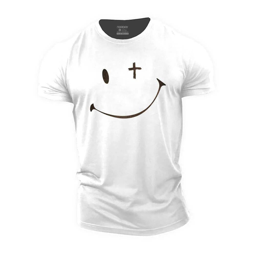 Happy Cross Smiley T-skjorte - Norday SE