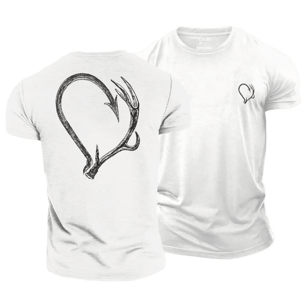 Hook Meets Antler T-Shirt - Norday SE