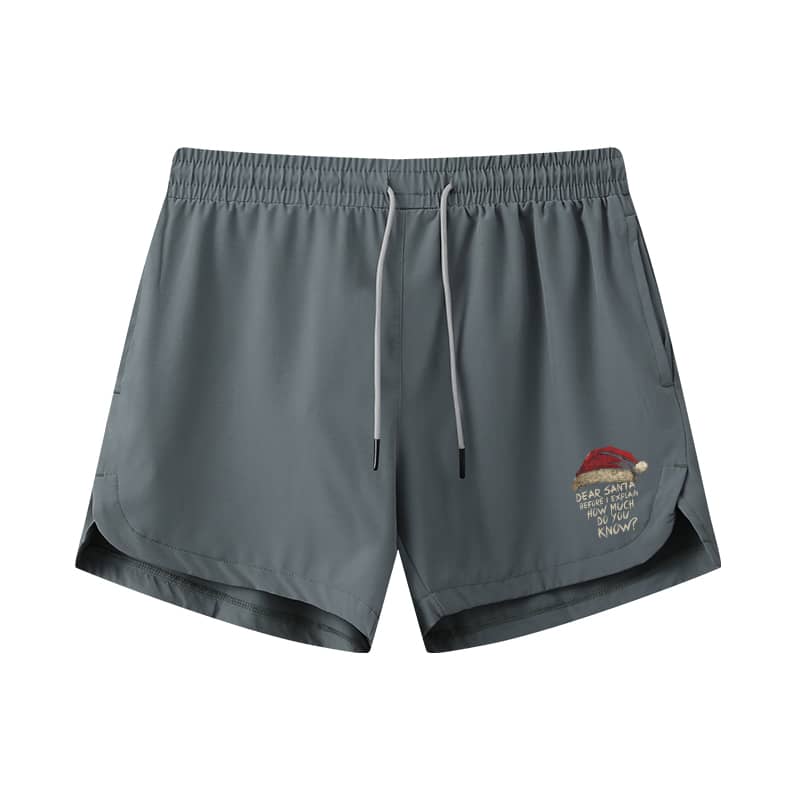 How Much Do You Know Athletic Quick - Dry Shorts - Norday SE