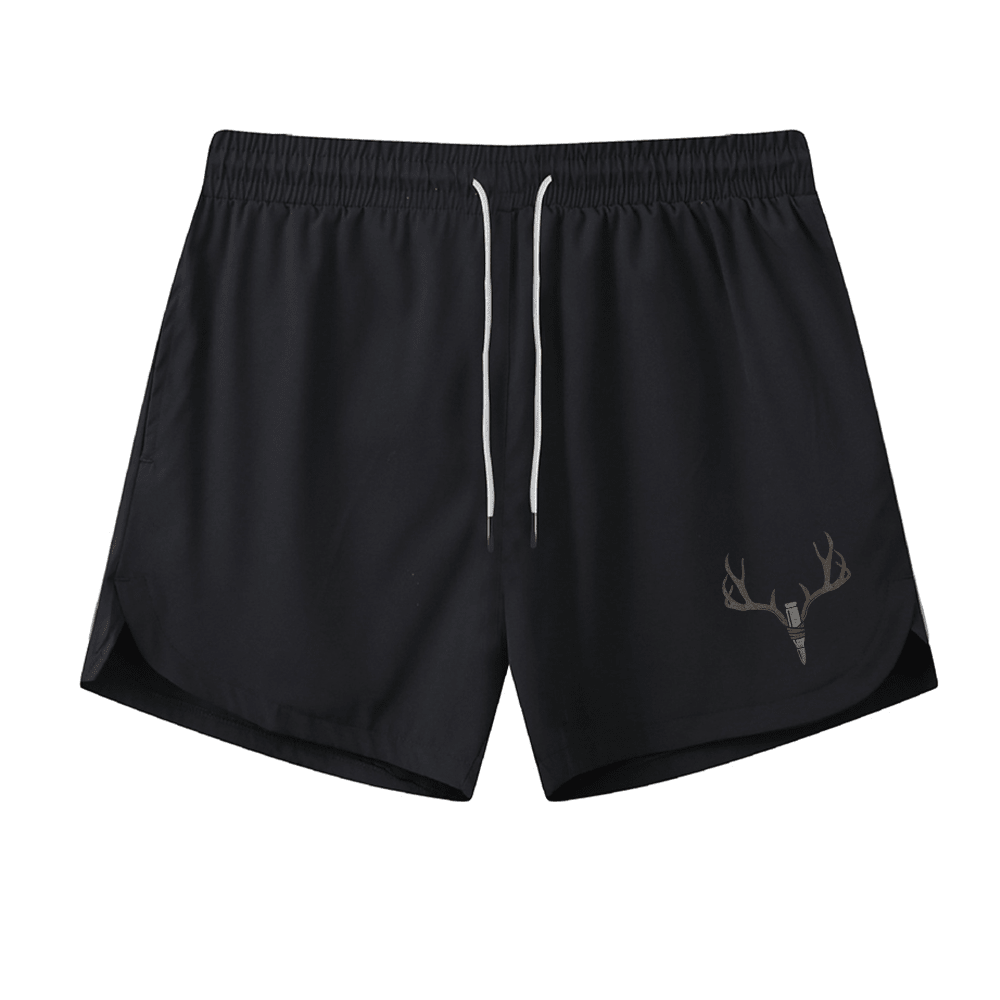 Hunt Hard Graphic Athletic Shorts - Norday SE