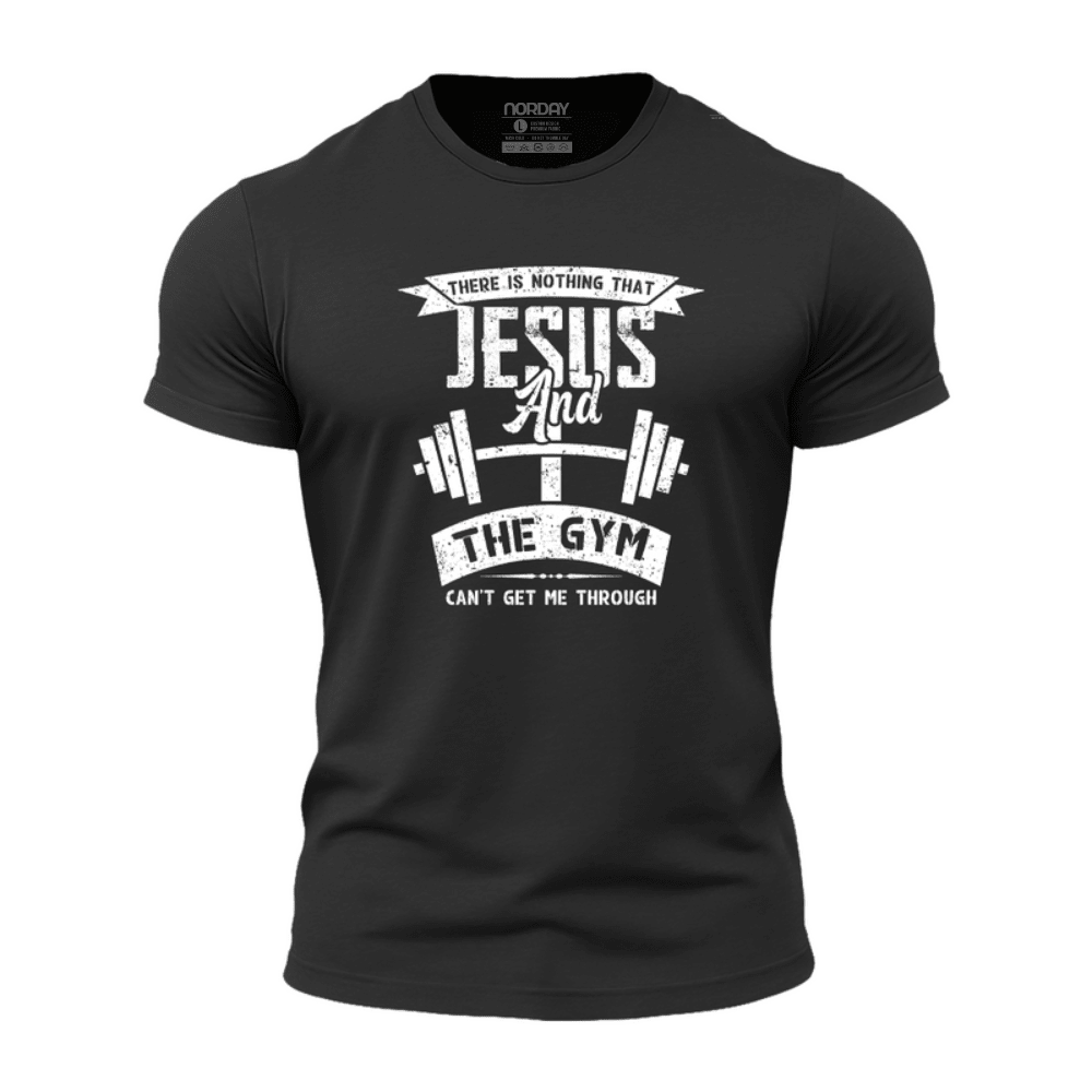 Jesus and The Gym Athletic Quick - Dry T-Shirt - Norday SE