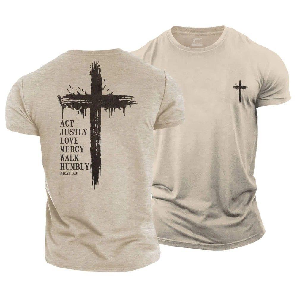 Justly Mercifully Humbly T-Shirt - Norday SE