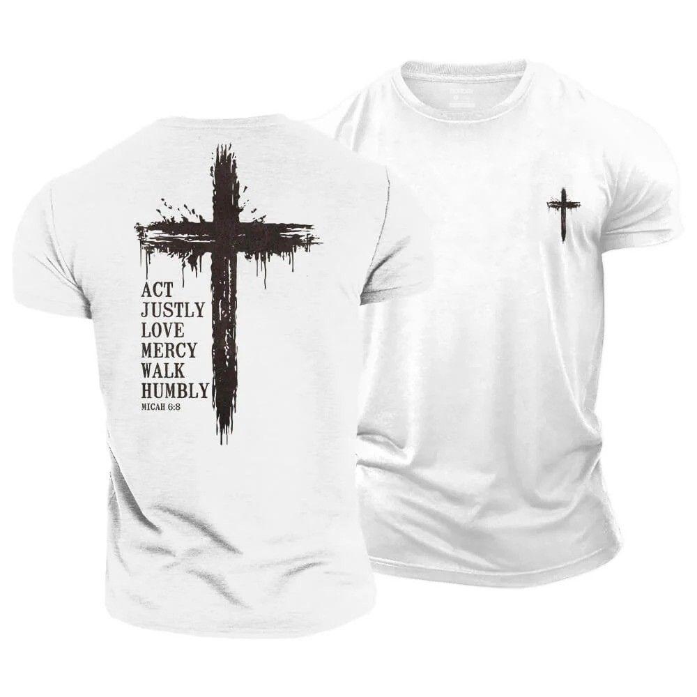 Justly Mercifully Humbly T-Shirt - Norday SE