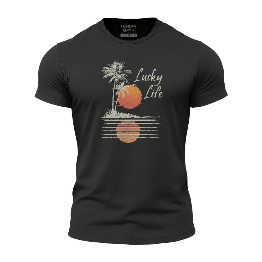 Lucky Life Athletic Hurtørkende T-skjorte - Norday SE