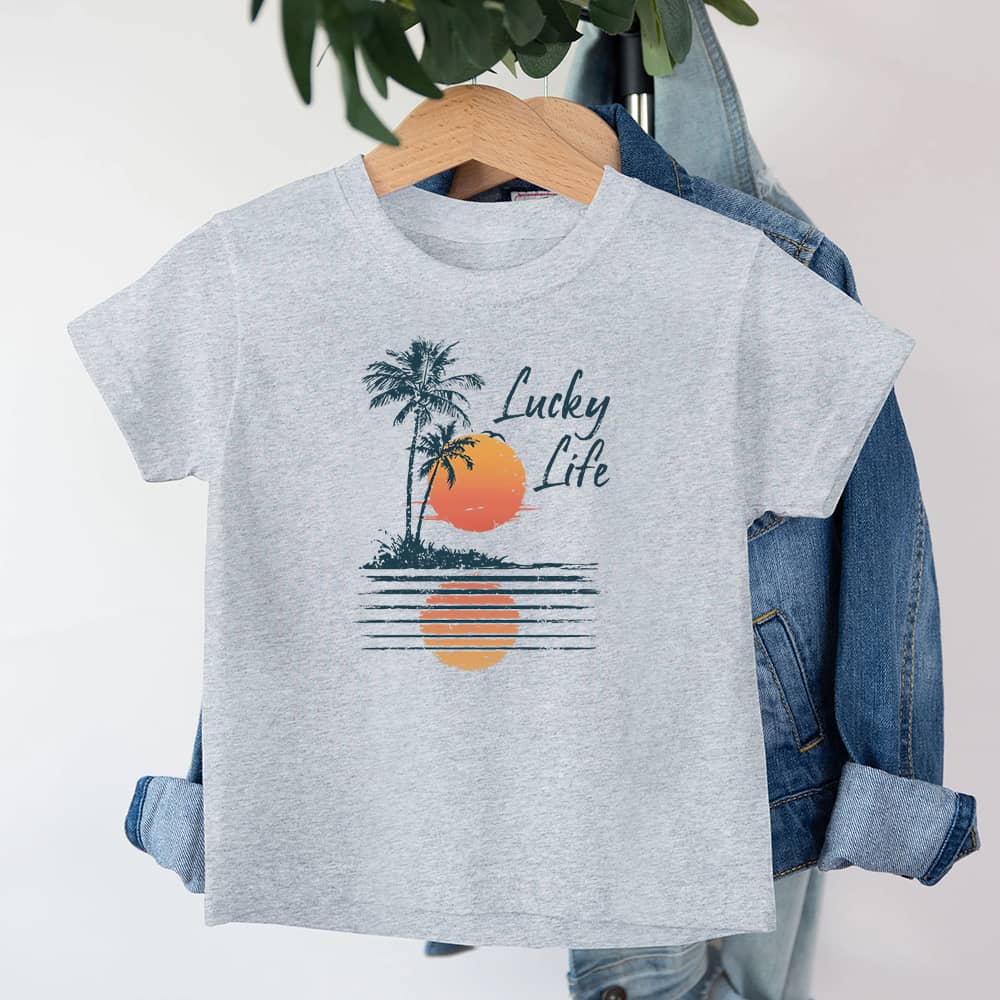 Lucky Life Barne-T-skjorte - Norday SE