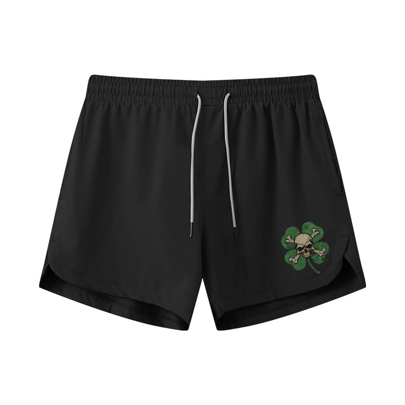 Lucky Skull Athletic Quick - Dry Shorts - Norday SE