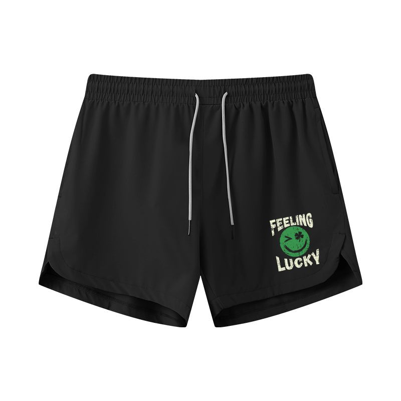 Lucky Smiley Athletic Quick - Dry Shorts - Norday SE