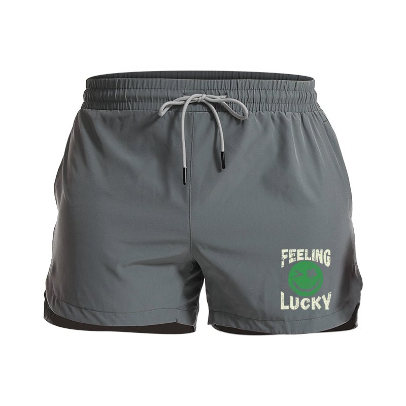 Lucky Smiley Athletic Quick - Dry Shorts - Norday SE