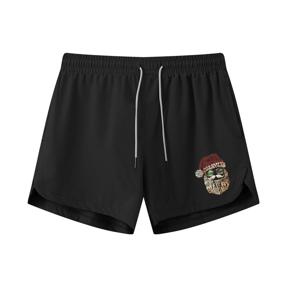 Merry Christmas Athletic Quick - Dry Shorts - Norday SE
