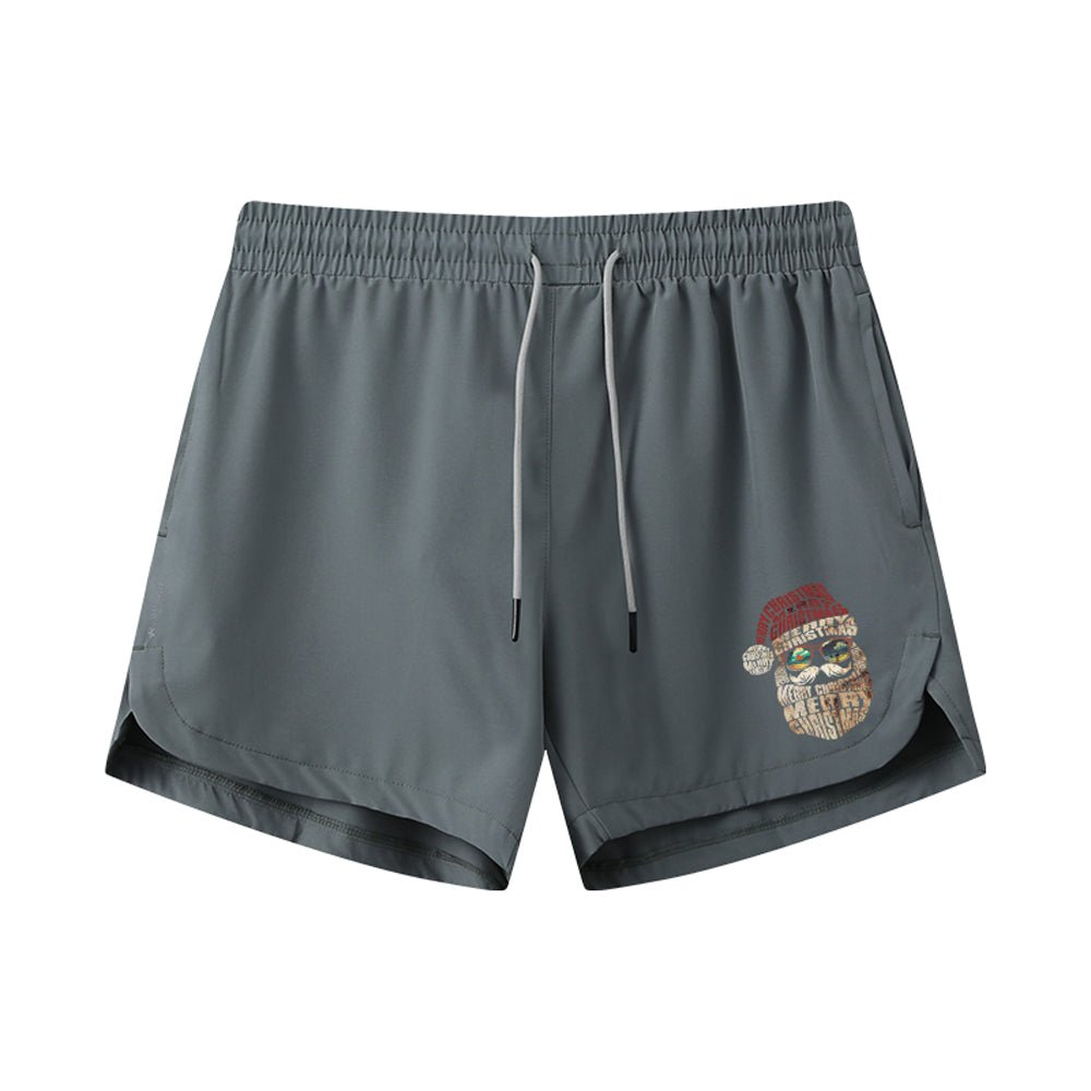 Merry Christmas Athletic Quick - Dry Shorts - Norday SE